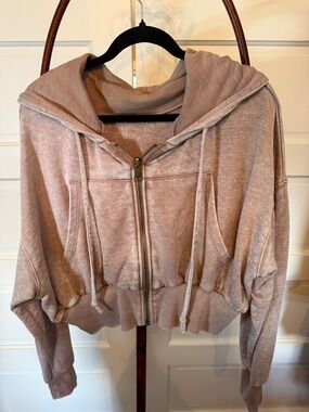 Free People Movement Cropped Hoodie Oversized M/L